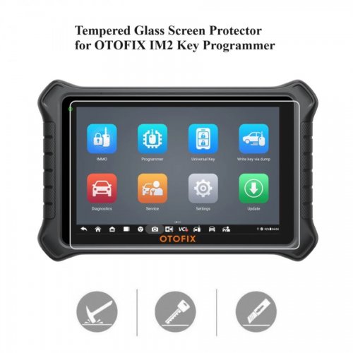 Tempered Glass Screen Protector for OTOFIX IM2 Key Programmer